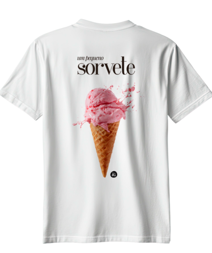 Camiseta Pequeno Sorvete